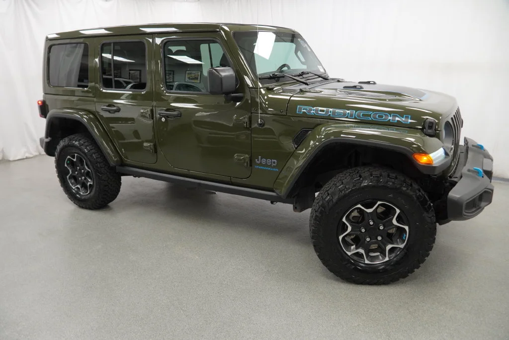 Used 2023 Green Jeep Rubicon 4xe image 13