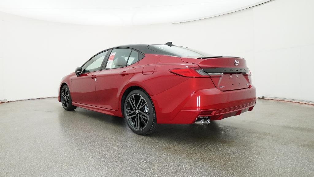 New 2026 Supersonic Red with Midnight Black Metallic roof Toyota XSE image 17
