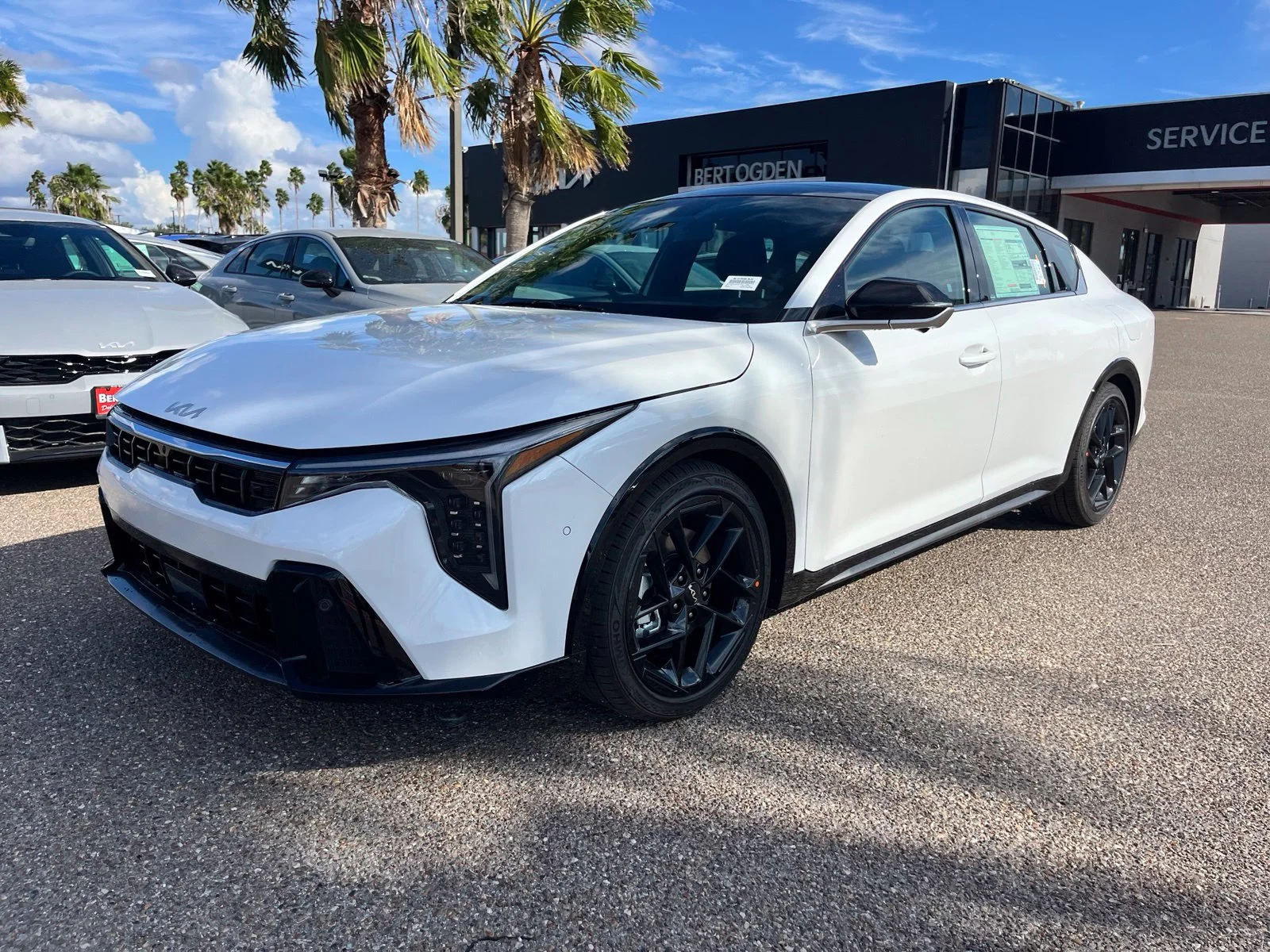 New 2026 White Kia GT-Line Turbo image 3