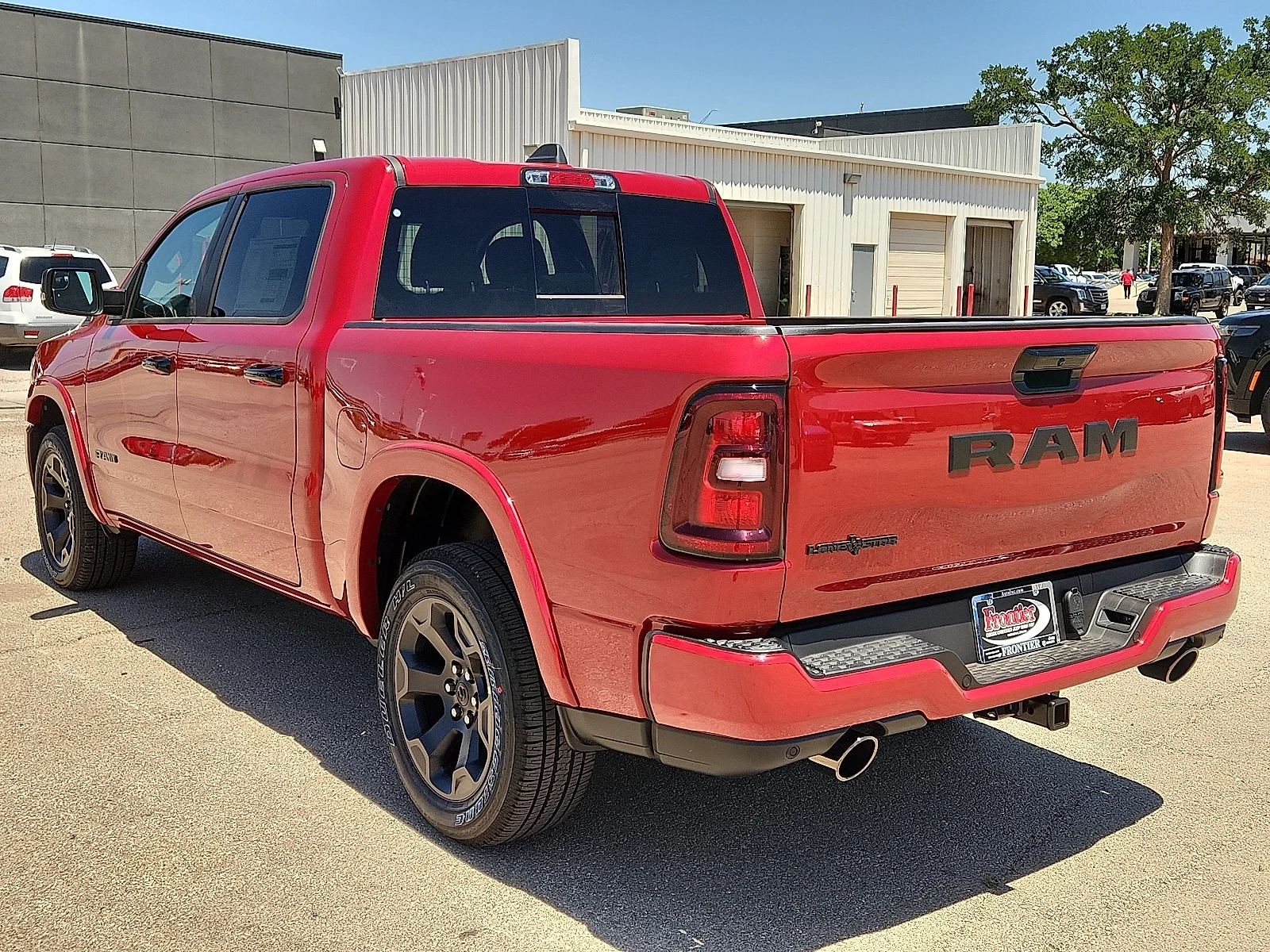 New 2026 Molten Red Pearl-Coat  Paint Ram LONE STAR CREW CAB 4X2 5