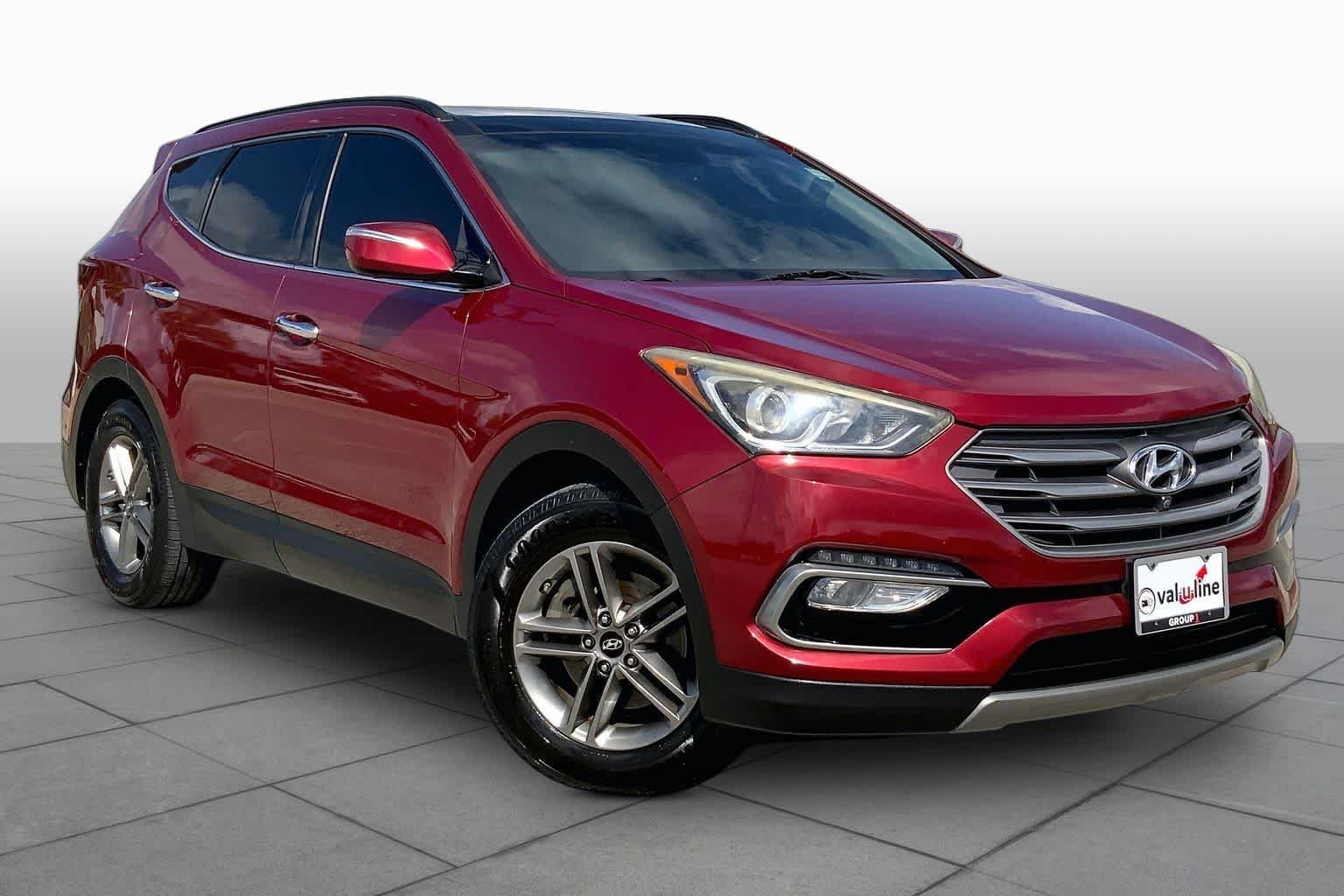 Used 2017 Serrano Red Hyundai 2.4L image 3
