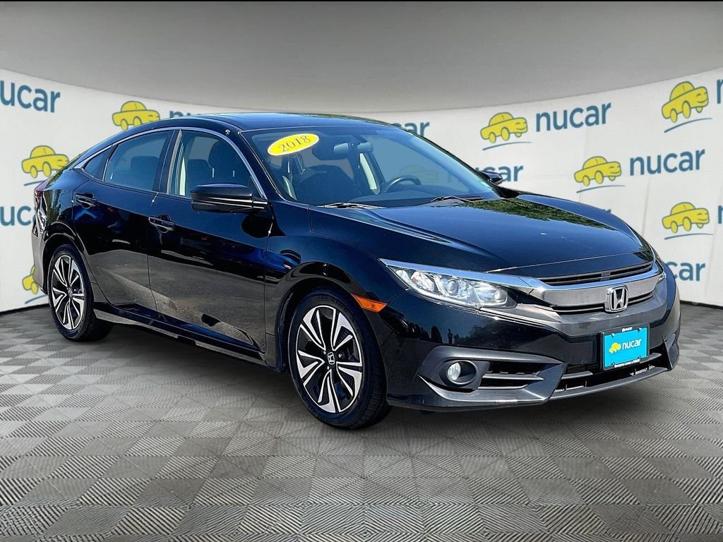 Used 2018 Black Honda EX-T image 1