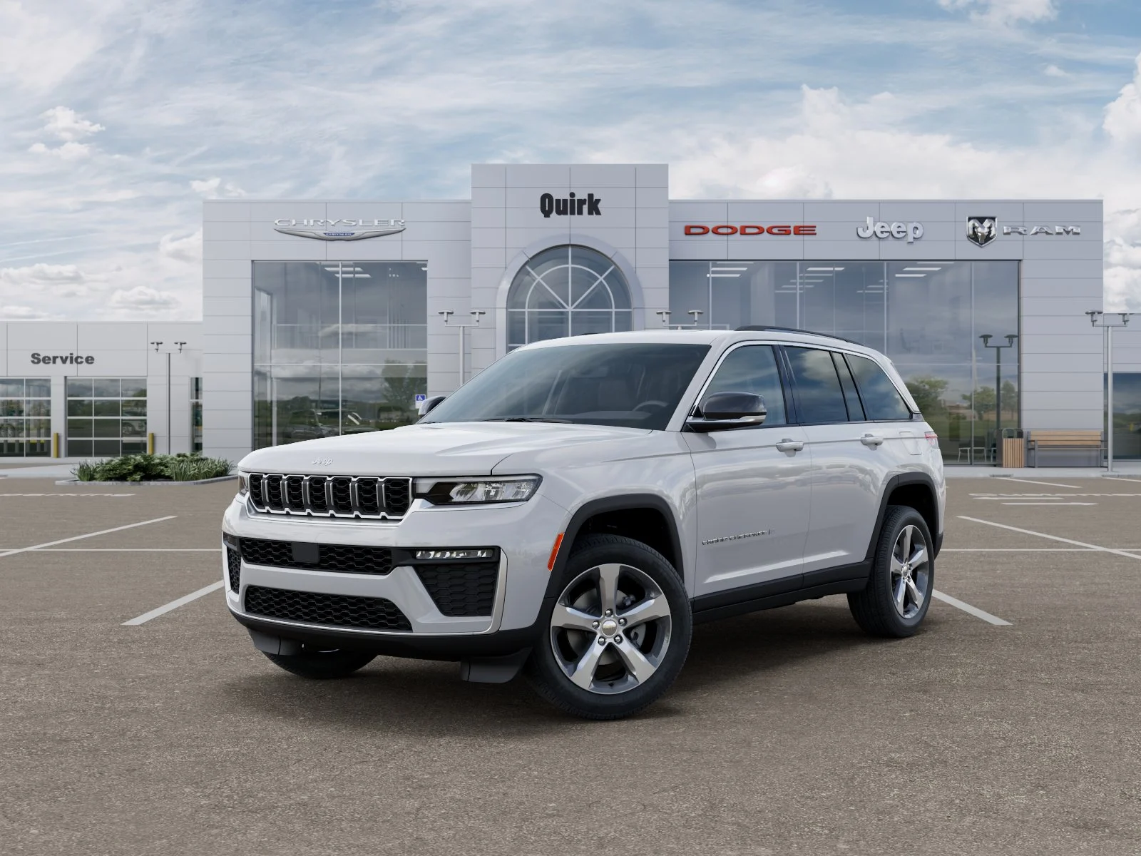 New 2026 Bright White Clear-Coat Exterior Paint Jeep Limited image 27