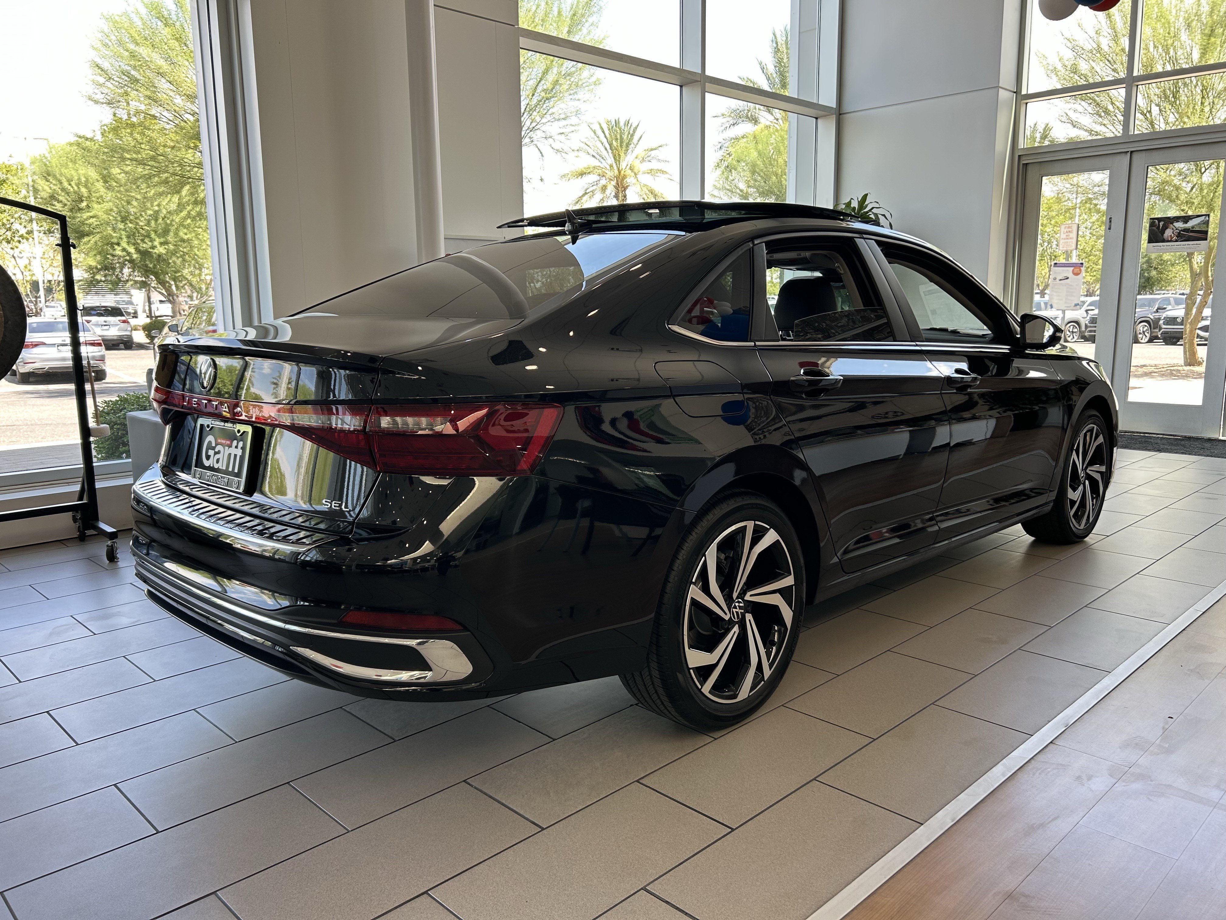 New 2026 Deep Black Pearl Volkswagen SEL image 3