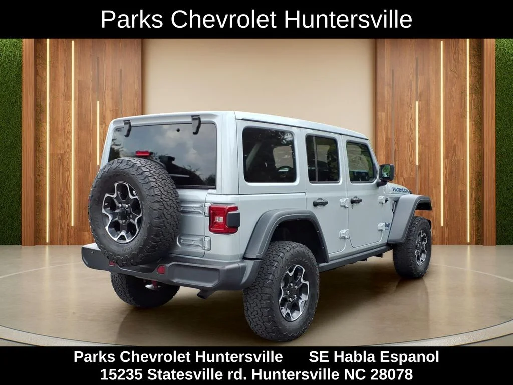 Certified Used 2023 Silver Jeep Rubicon 4xe image 33