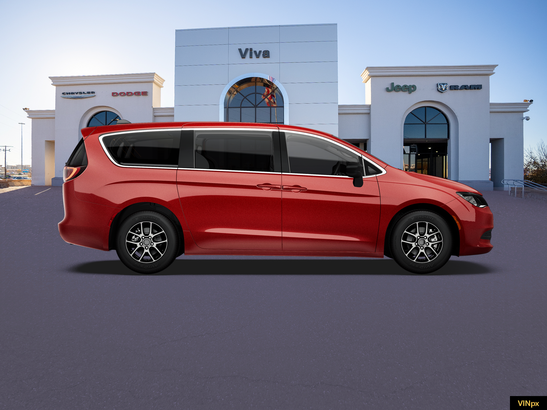 New 2027 Red Hot Pearl-Coat Exterior Paint Chrysler LX image 9