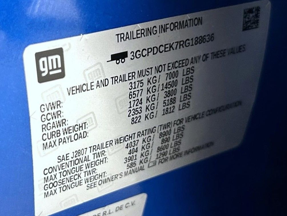 Used 2024 Blue Chevrolet Custom Trail Boss image 25