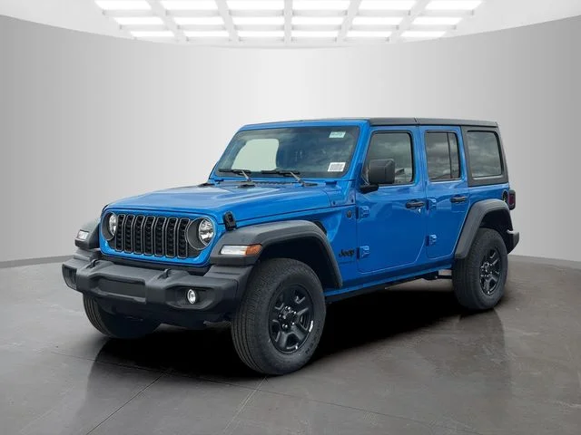New 2026 Hydro Blue Pearl-Coat Exterior Paint Jeep Sport image 3
