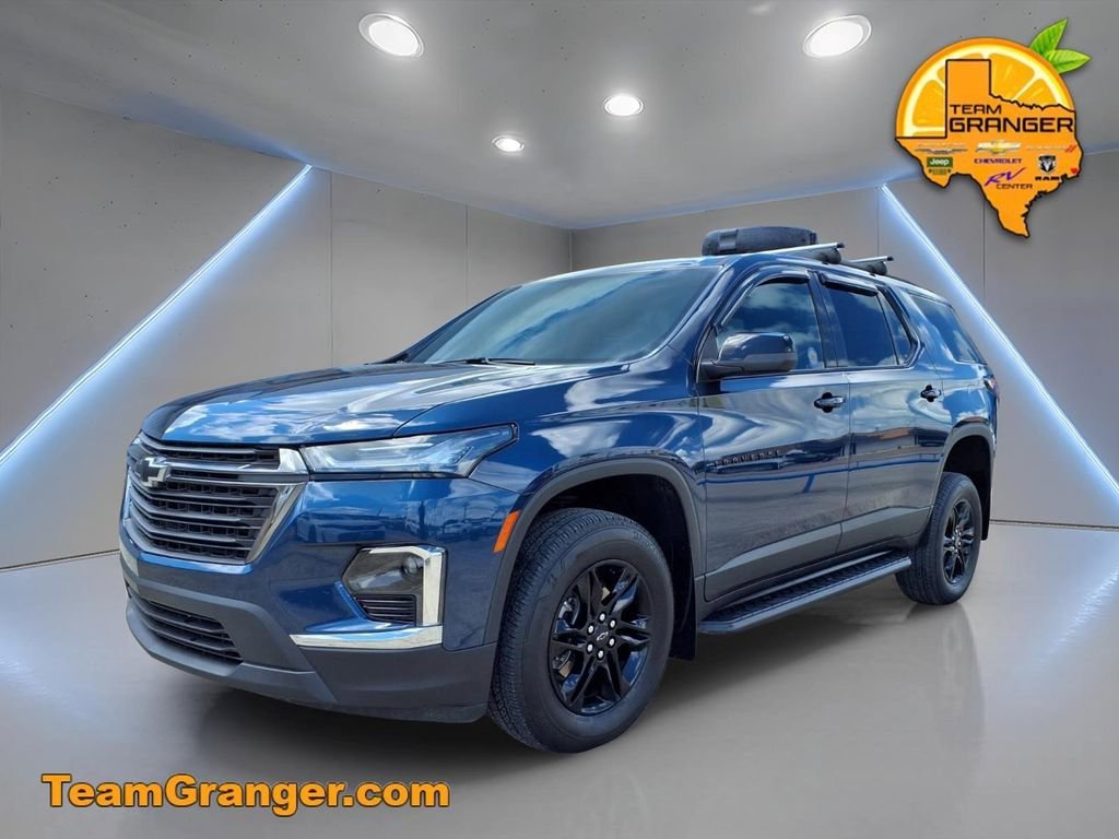 Used 2023 Northsky Blue Metallic Chevrolet LS image 3