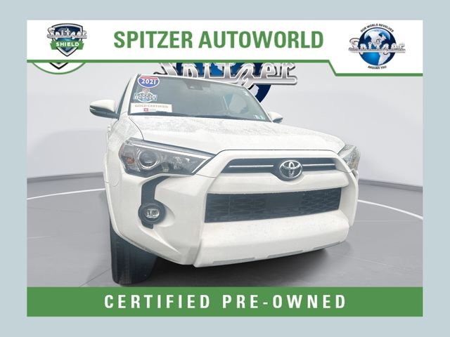 White 2021 Toyota 4Runner SR5 Premium 4WD SUV / Crossover Four-Wheel Drive