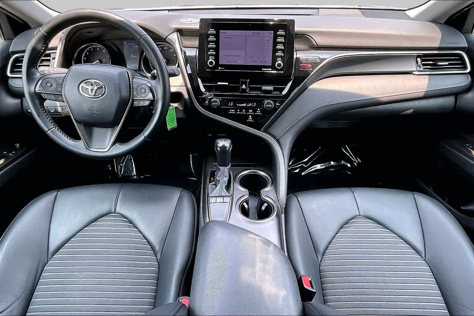 Used 2022 Celestial Silver Metallic Toyota SE image 16