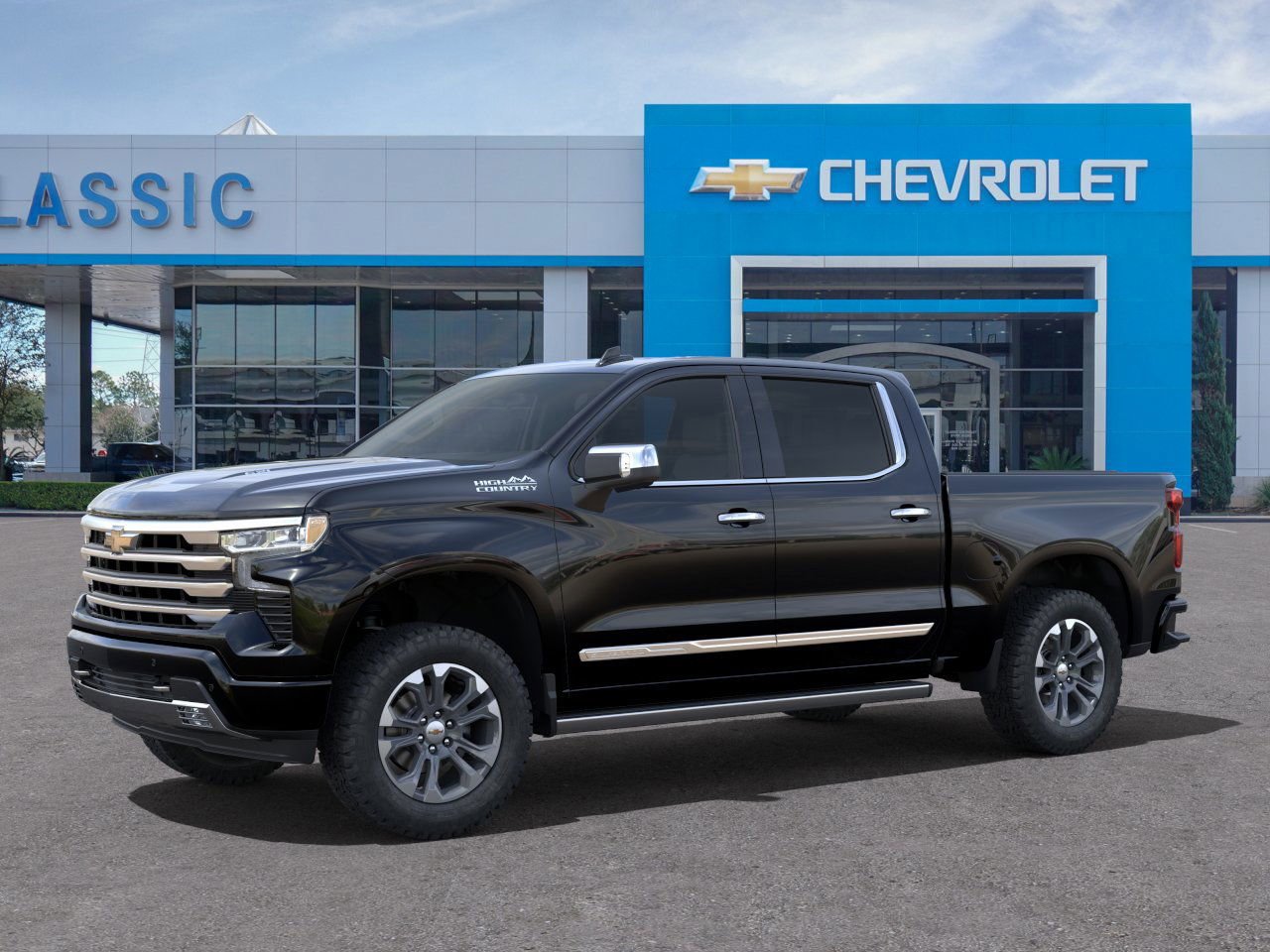2025 Chevrolet Silverado 1500 High Country Black at Classic Elite Chevrolet Hwy 6