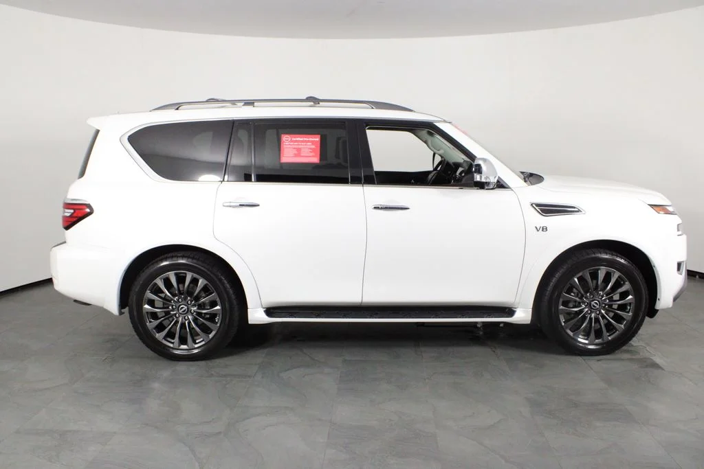 Certified Used 2022 White Nissan Platinum image 12