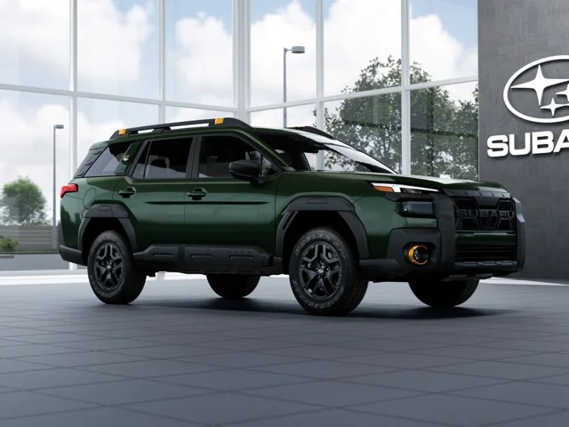 New 2026 DEEP EMERALD GREEN PEARL Subaru Wilderness image 1
