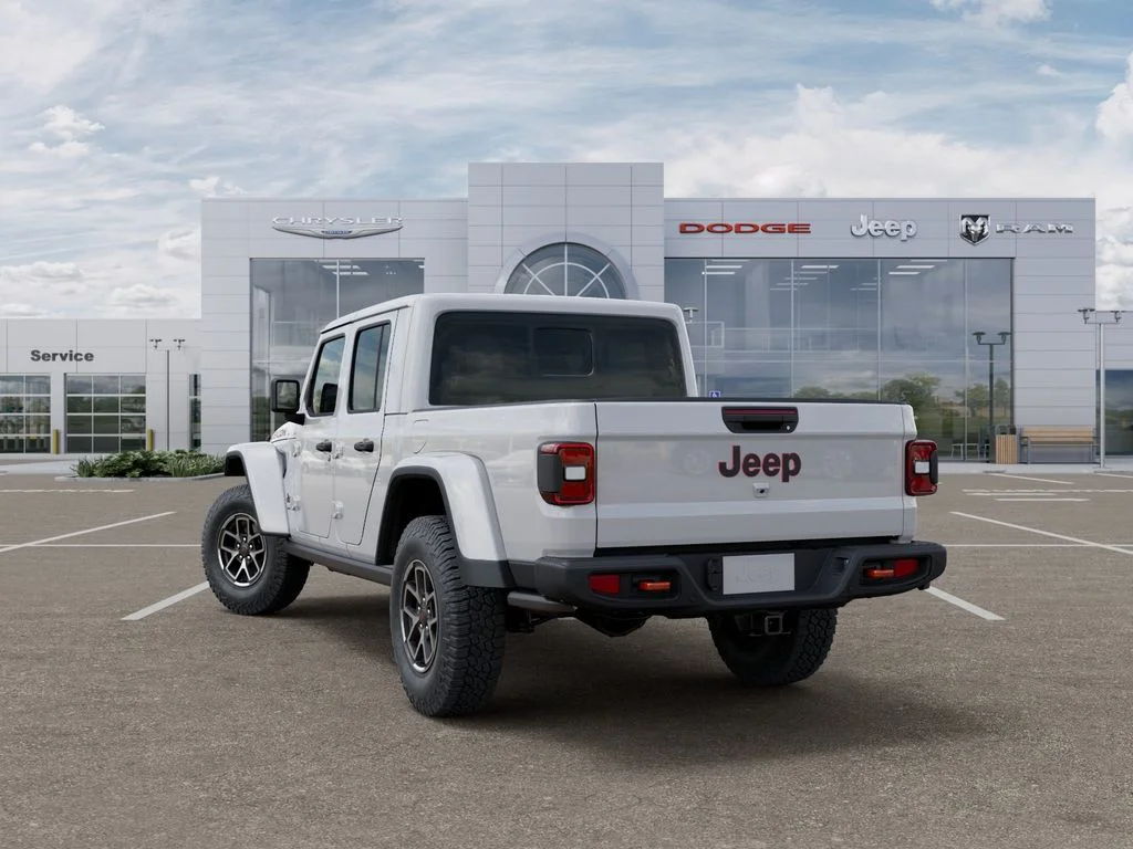 New 2026 Bright White Clearcoat Jeep Rubicon X image 3