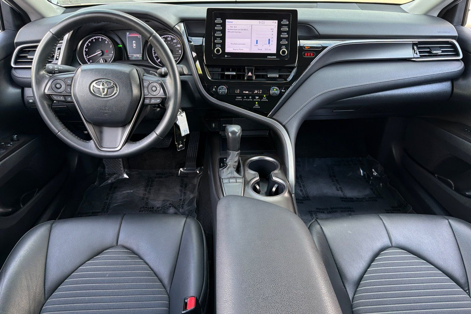 Used 2024 White Toyota SE image 2
