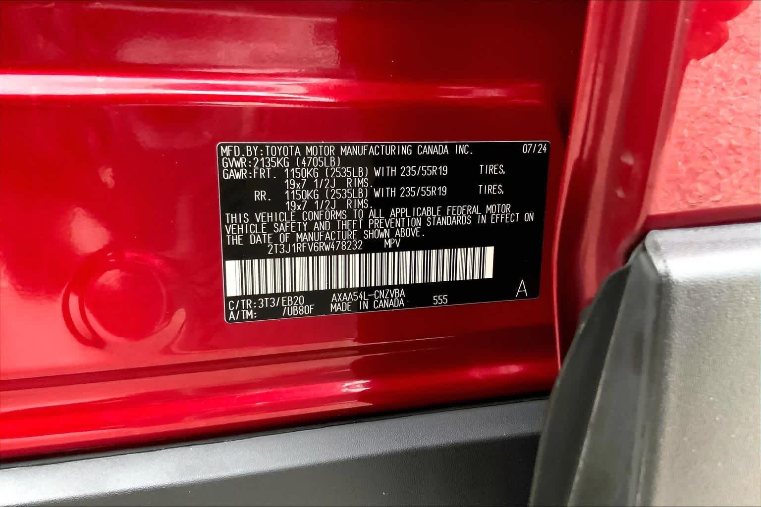 Used 2024 Ruby Flare Pearl Toyota Adventure image 36