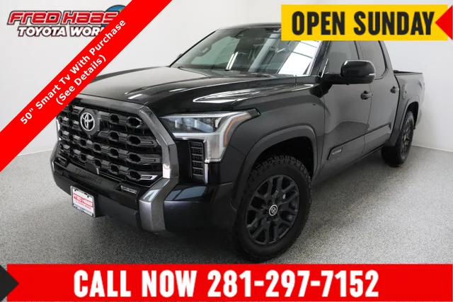 Pre-Owned 2023 Toyota Tundra 4WD Platinum 3.4T CrewMax in Spring