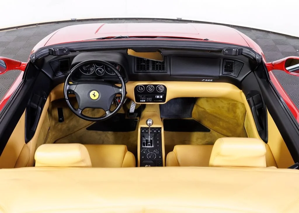 Used 1996 Rosso Corsa Ferrari Spider OEM Manual image 40