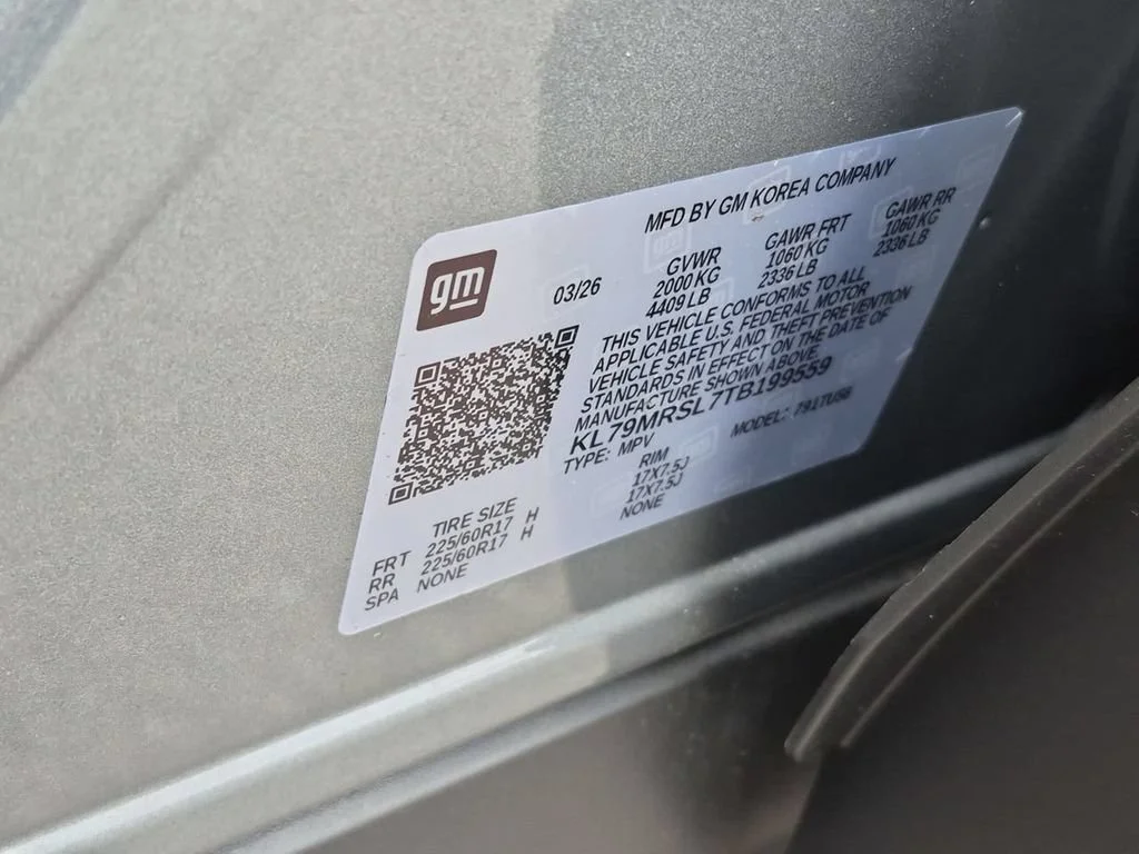 New 2026 Sterling Gray Metallic Chevrolet LT image 34