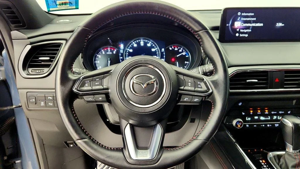 Used 2021 Sonic Silver Metallic Mazda Carbon Edition AWD image 13
