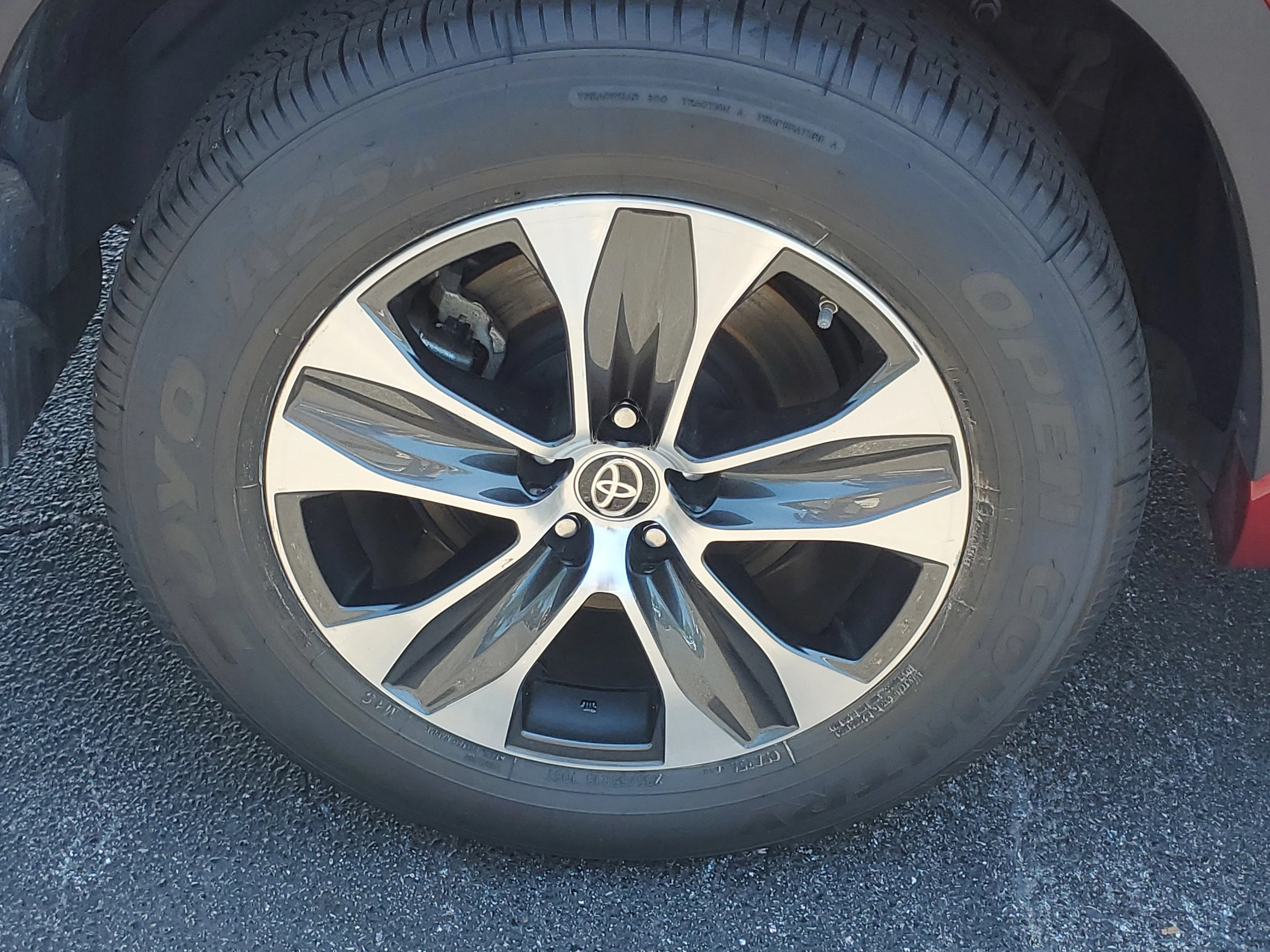 Used 2022 Ruby Flare Pearl Toyota Hybrid XLE image 8