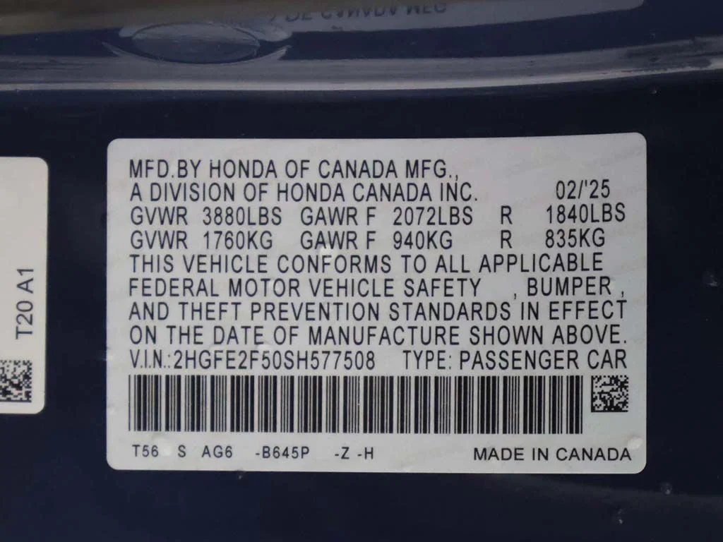 Certified Used 2025 Blue Lagoon Honda Sport image 48