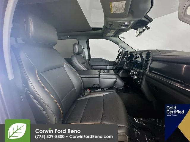 Certified Used 2025 Carbonized Gray Metallic Ford Lariat image 30