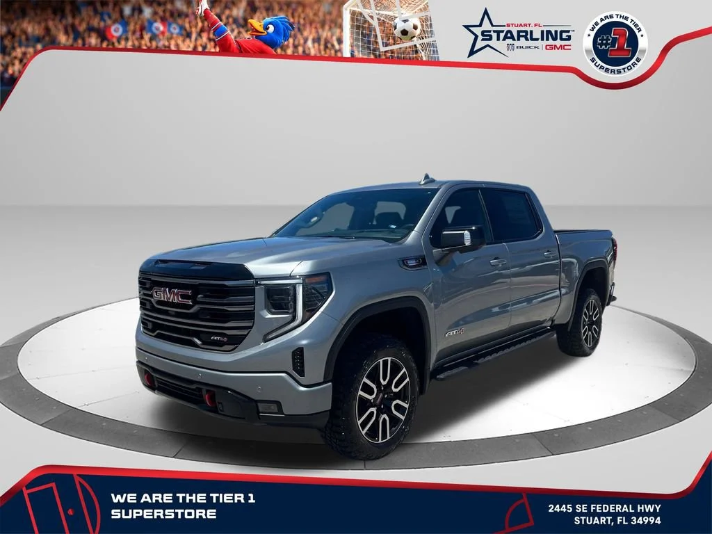 New 2026 Sterling Metallic GMC AT4 image 1
