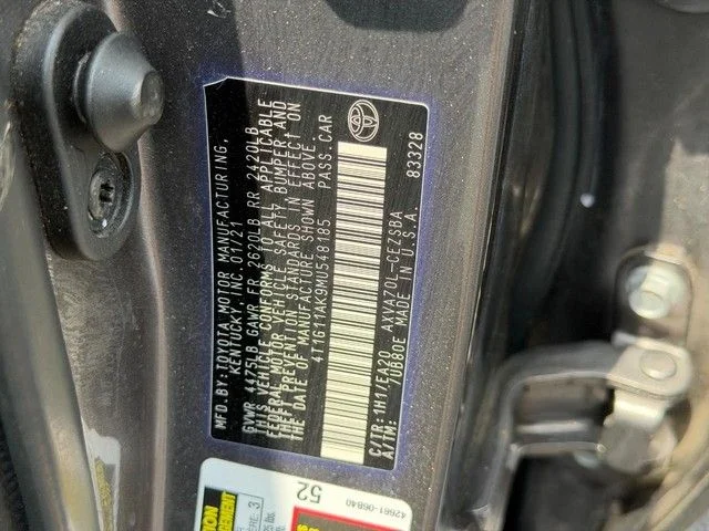 2021 Toyota Camry SE - Photo 22