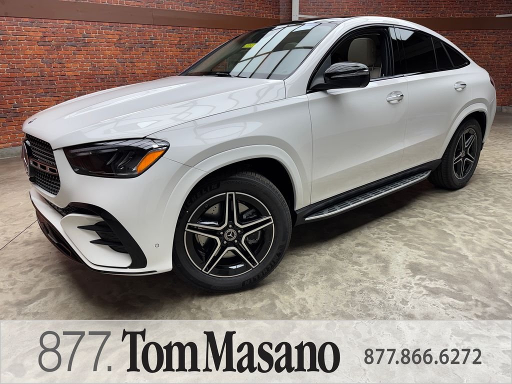 New 2026 White Mercedes-Benz GLE 450 Coupe image 1