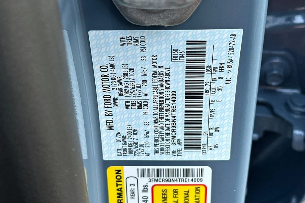 New 2026 Azure Gray Metallic Ford Big Bend® image 27