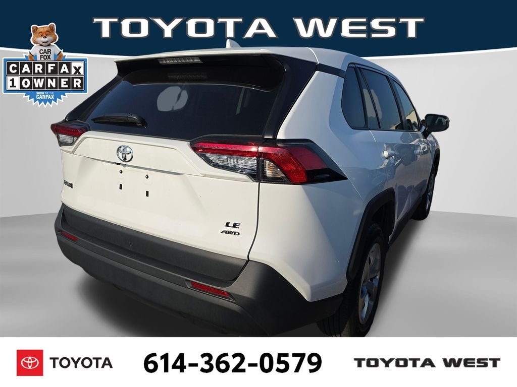 Used 2025 White Toyota LE image 8