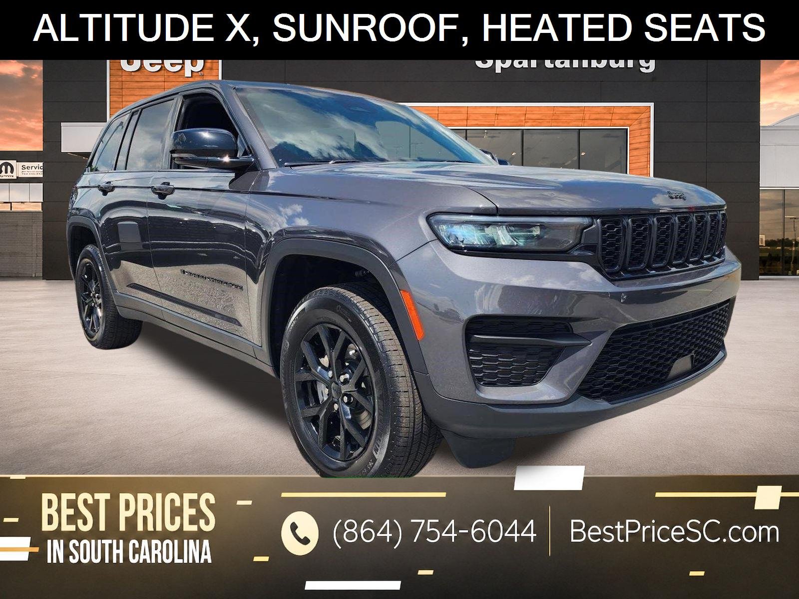 Certified Used 2024 Baltic Gray Metallic Clearcoat Jeep Altitude X image 1