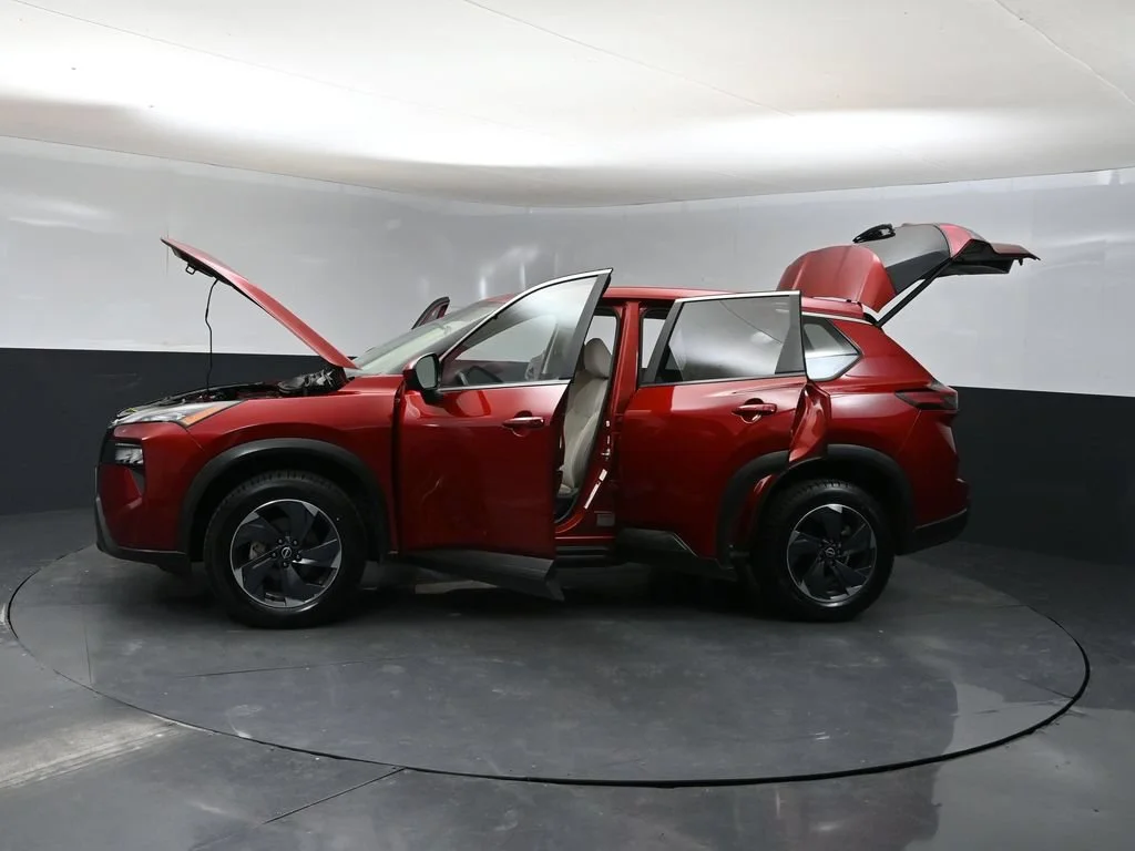 Certified Used 2025 Red Nissan SV image 42