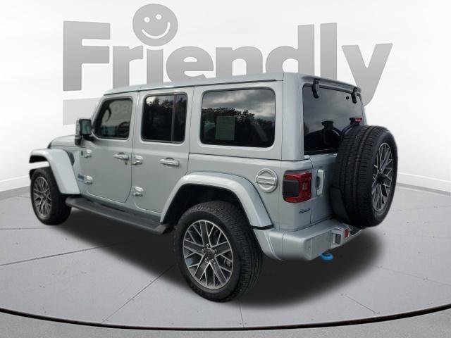 Used 2023 Silver Jeep Sahara 4xe image 3