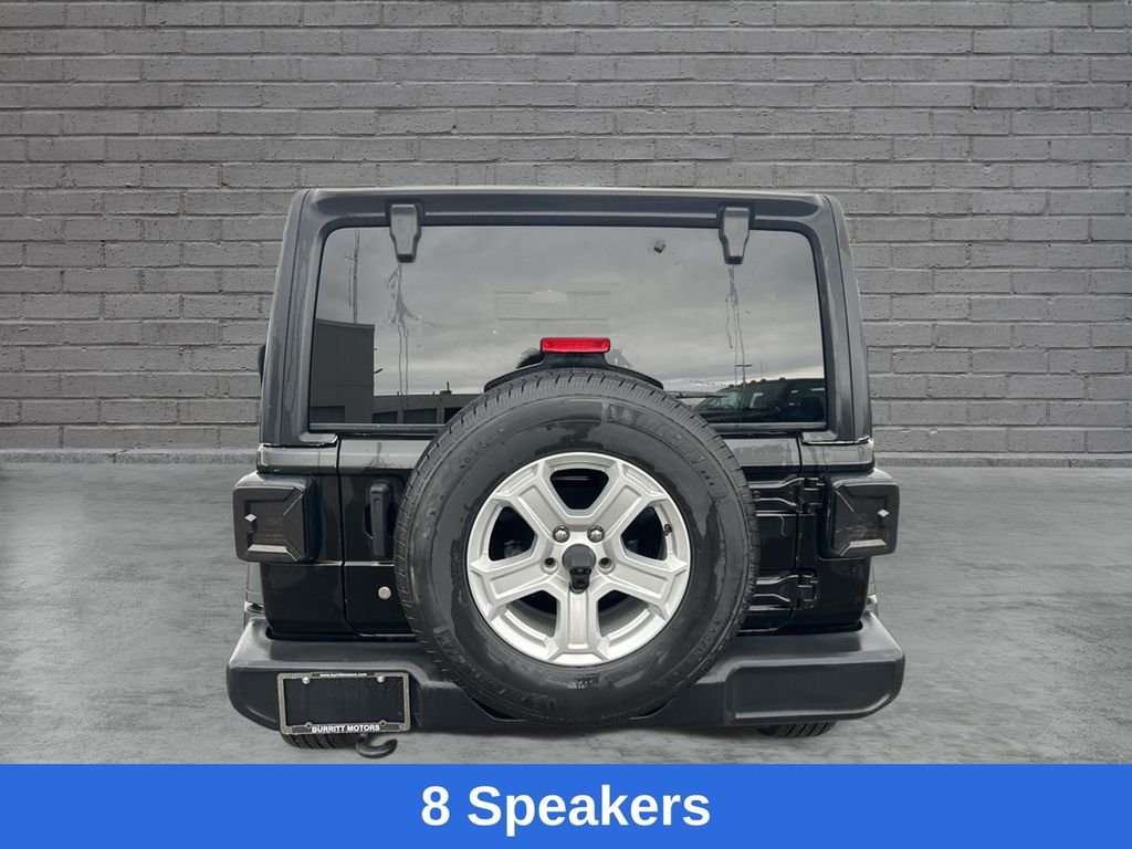 Used 2018 Black Jeep Unlimited Sport S image 8