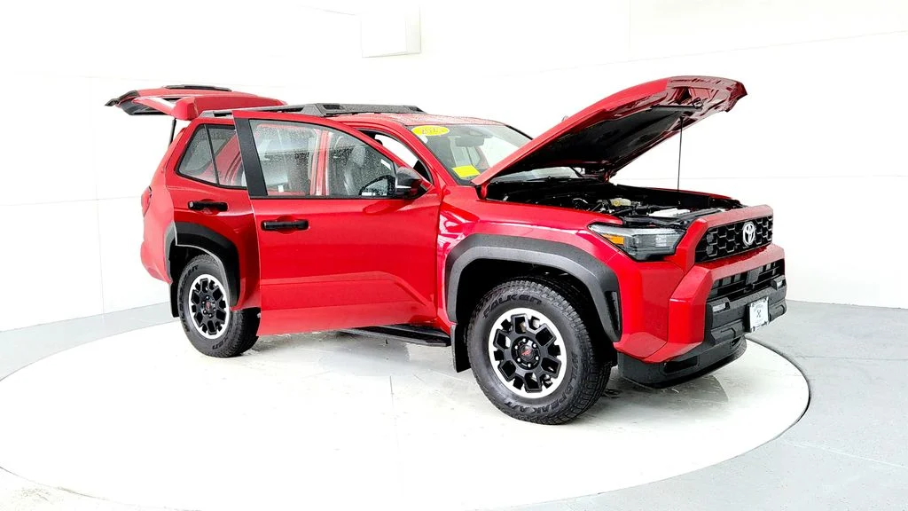 Certified Used 2025 Red Toyota TRD Off-Road Premium image 12