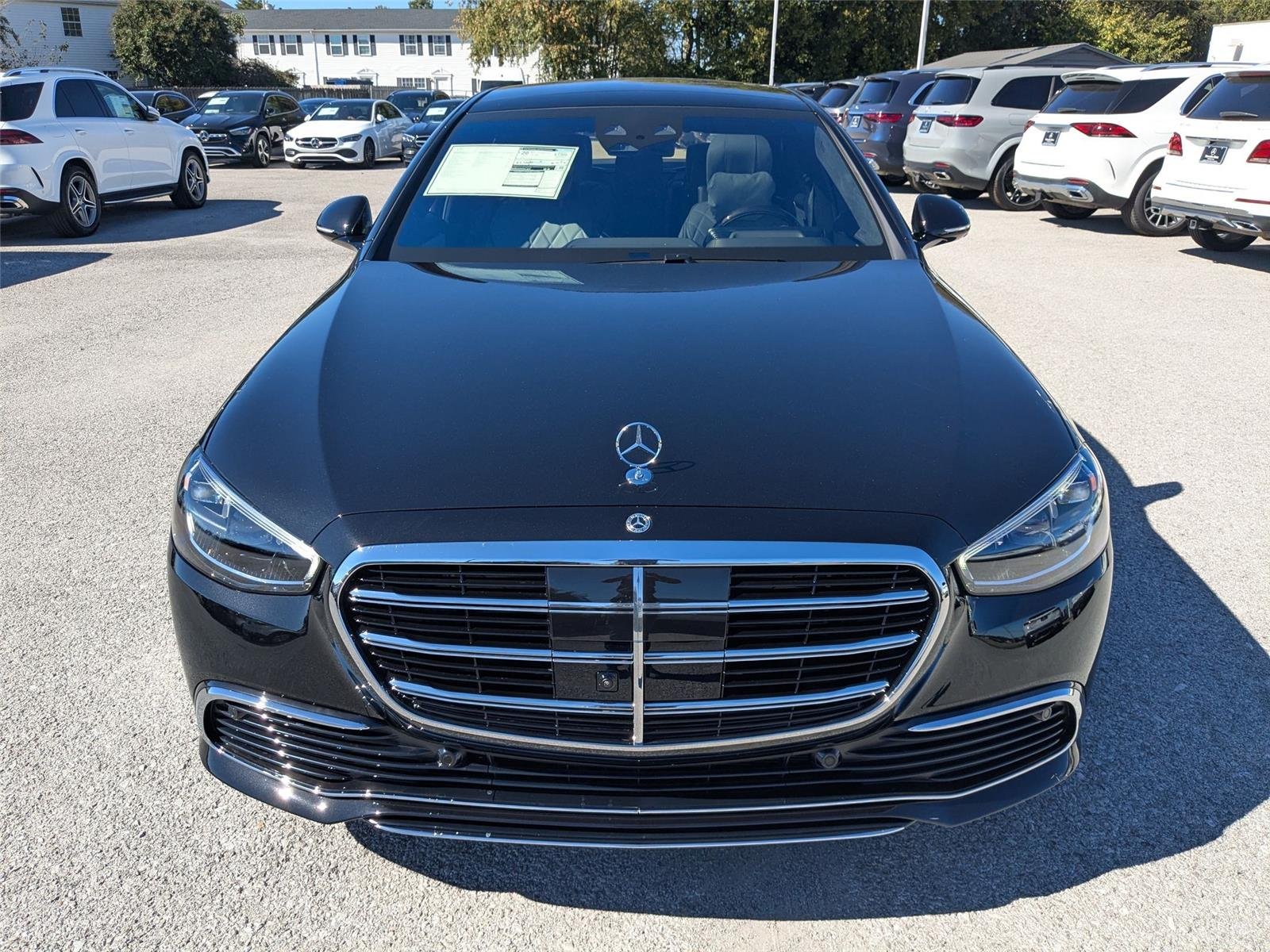 New 2026 Obsidian Black Metallic Mercedes-Benz S 580 image 2