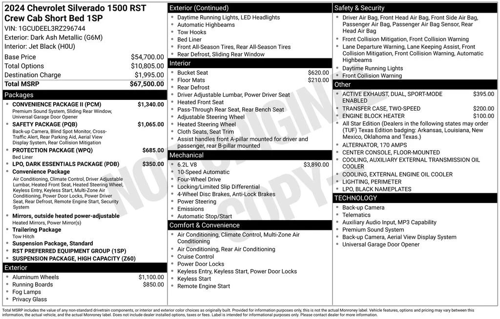 Used 2024 Gray Chevrolet RST image 40