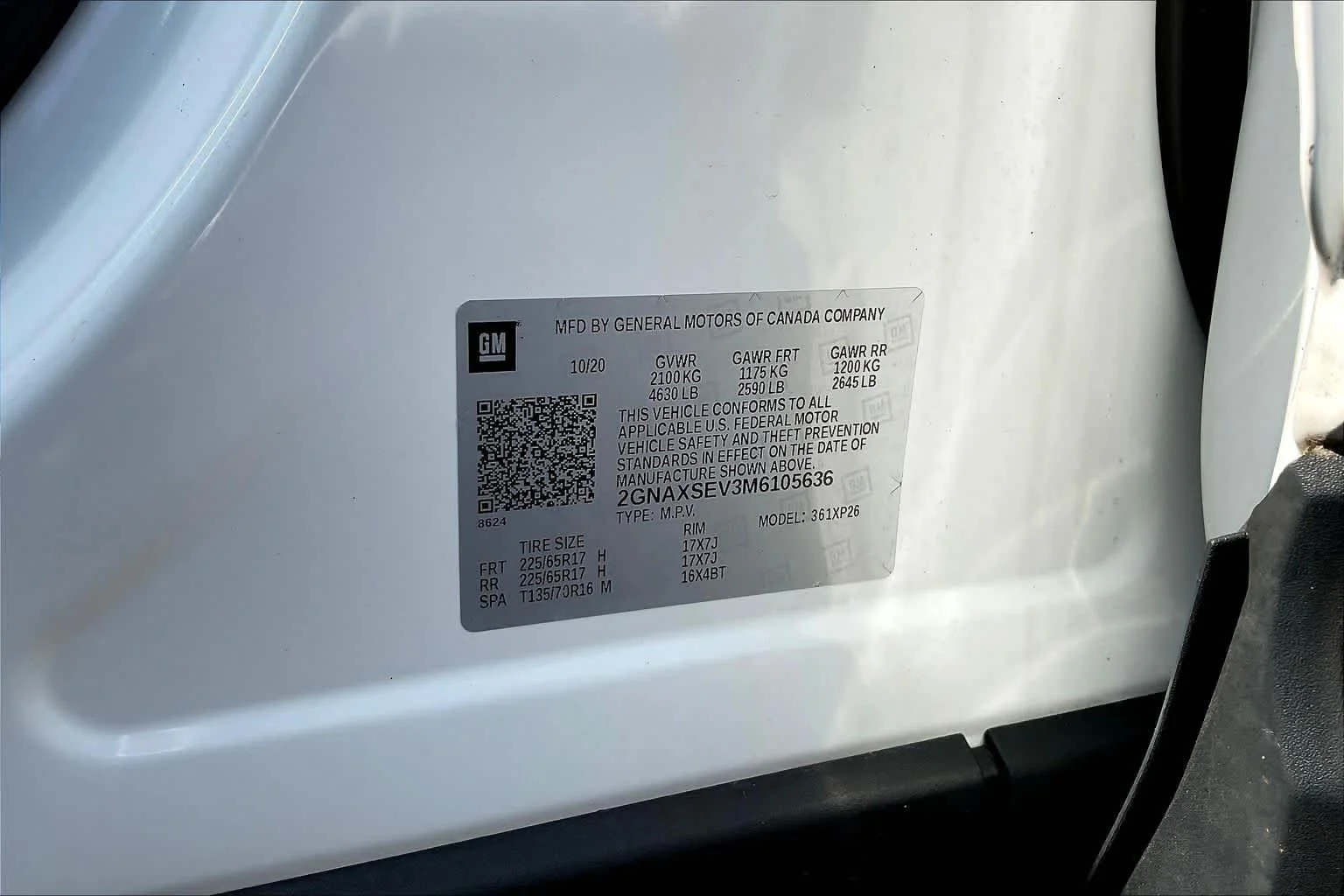 Used 2021 Summit White Chevrolet LS image 33