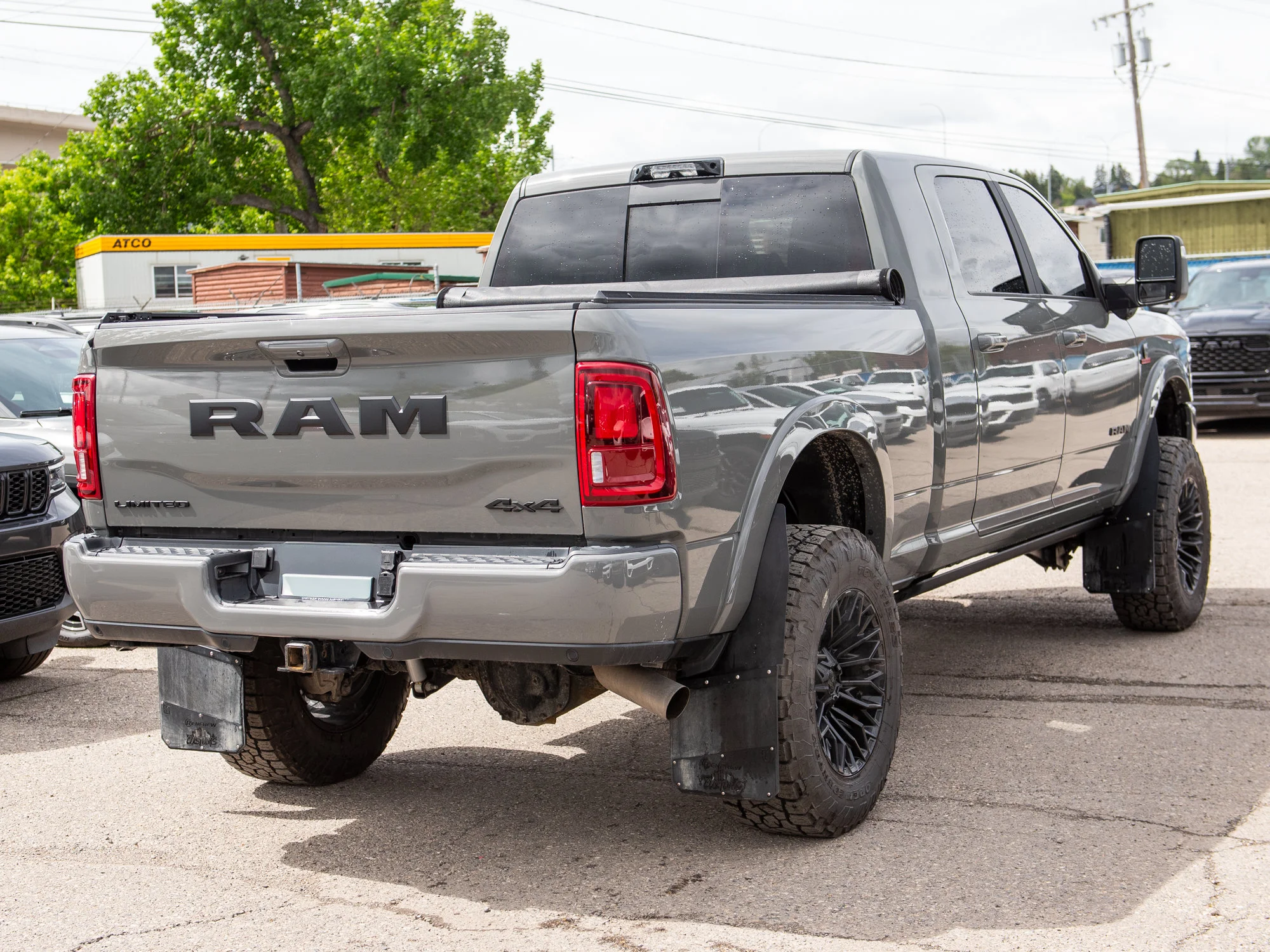Used 2026 Grey RAM Limited* Mega Cab, 5 Inch Lift, 37s, Winch, Fuel Wheels image 10