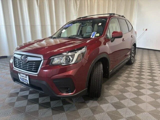 Used 2019 Crimson Red Pearl Subaru Premium image 6