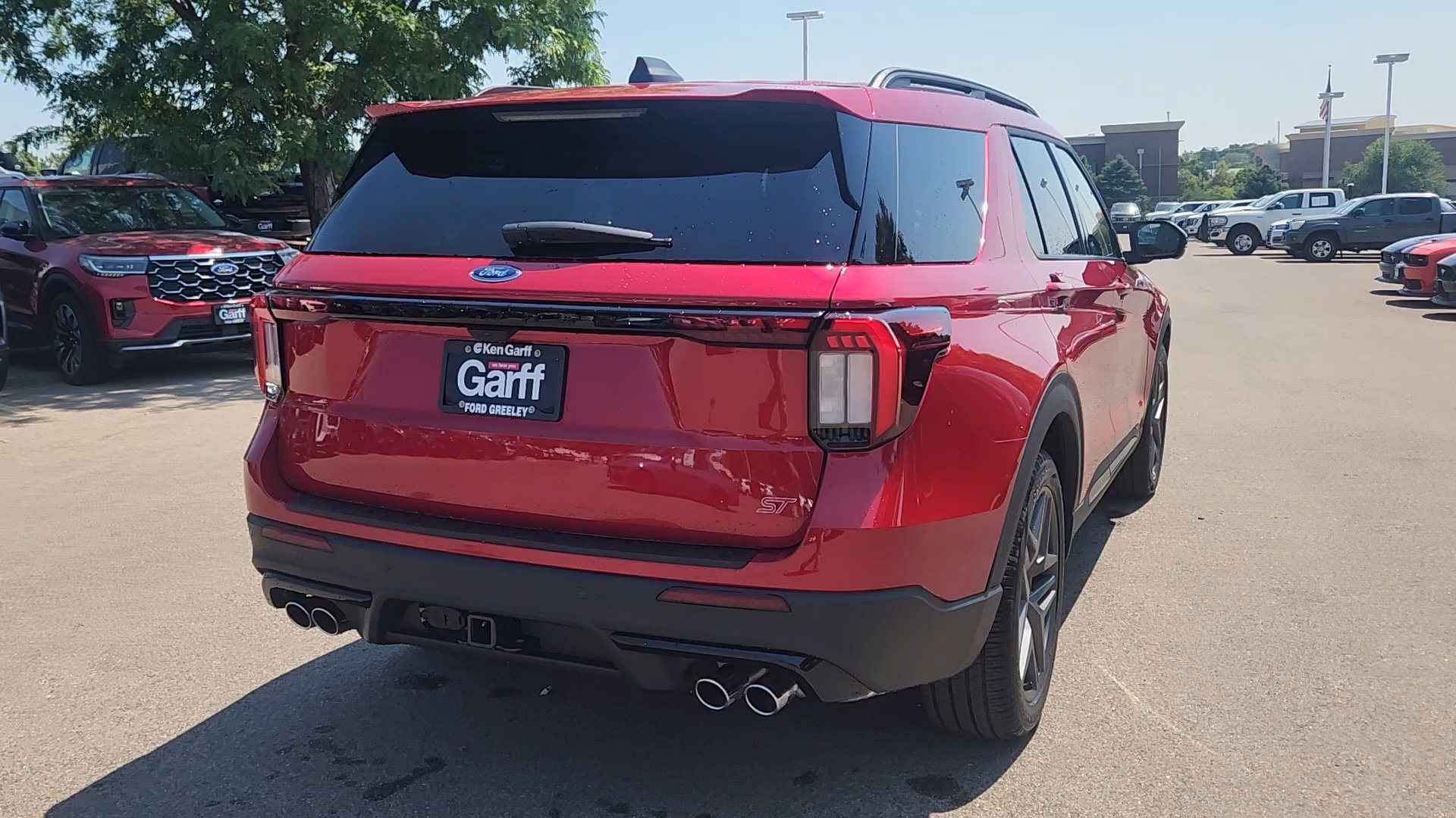 New 2026 Rapid Red Metallic Tinted Clearcoat Ford ST image 9