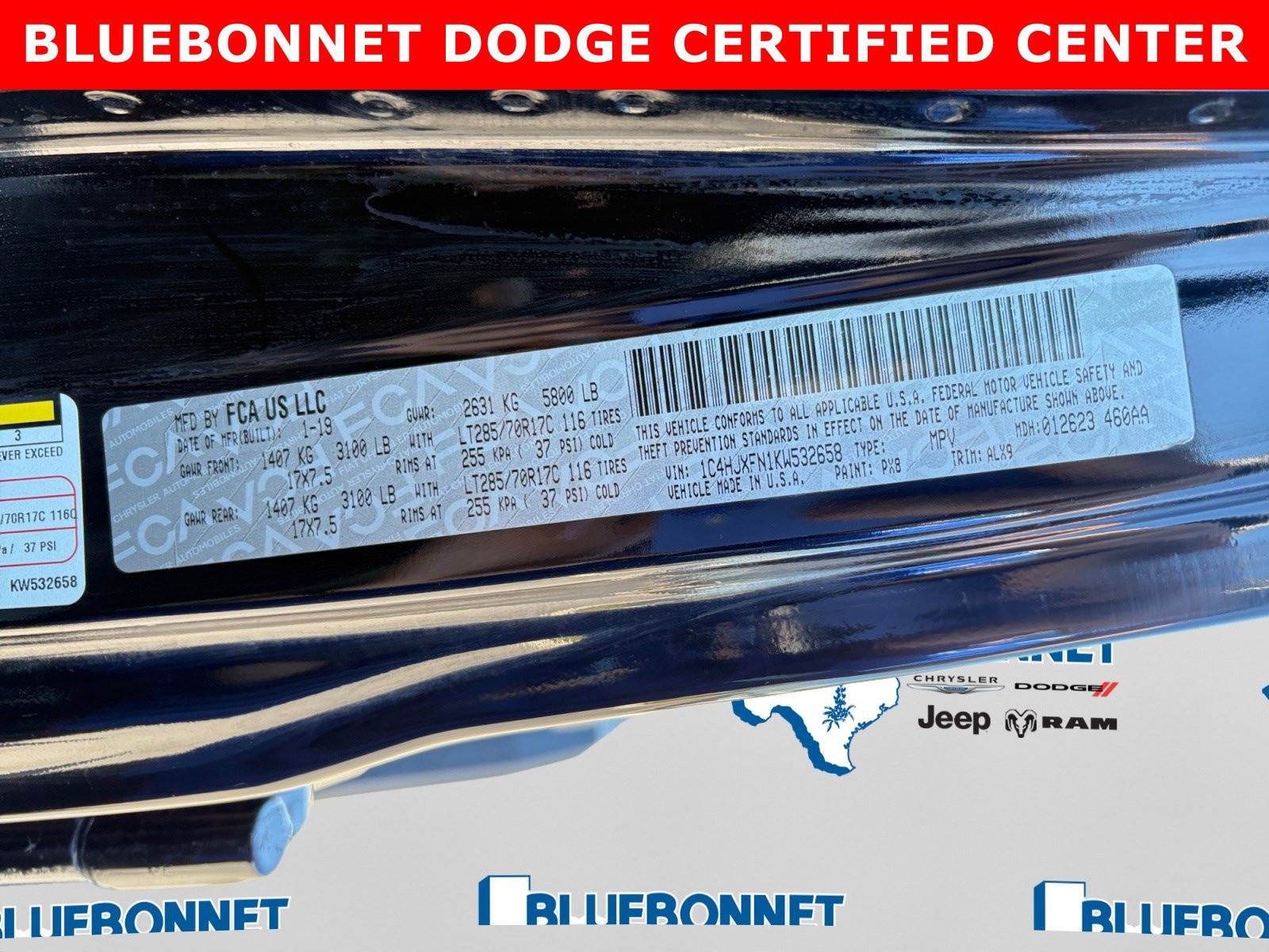 Used 2019 Black Clearcoat Jeep Rubicon image 24