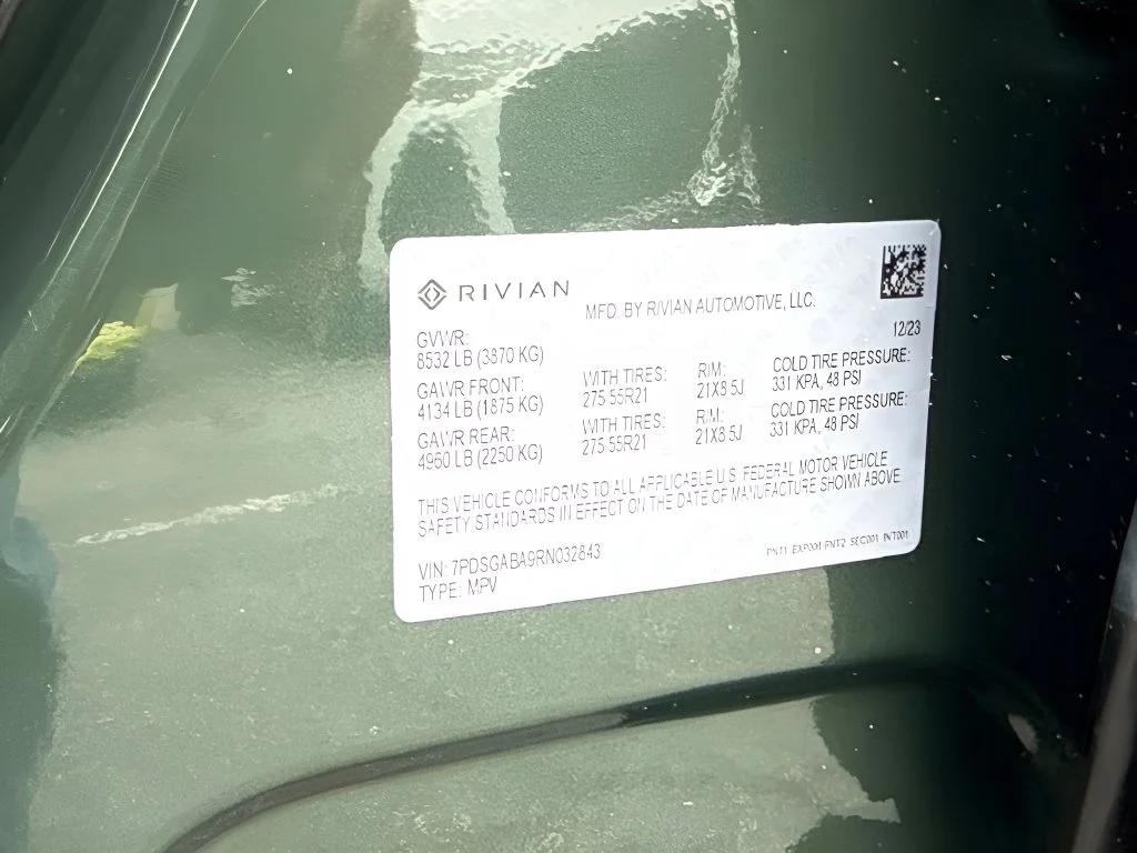 Used 2024 Green Rivian Adventure Quad Motor Large Pack image 33