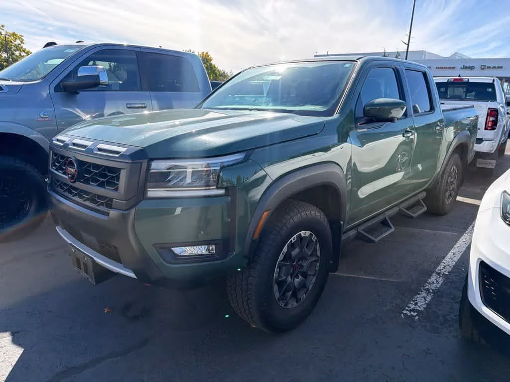 Used 2025 Tactical Green Metallic Nissan PRO-4X image 3