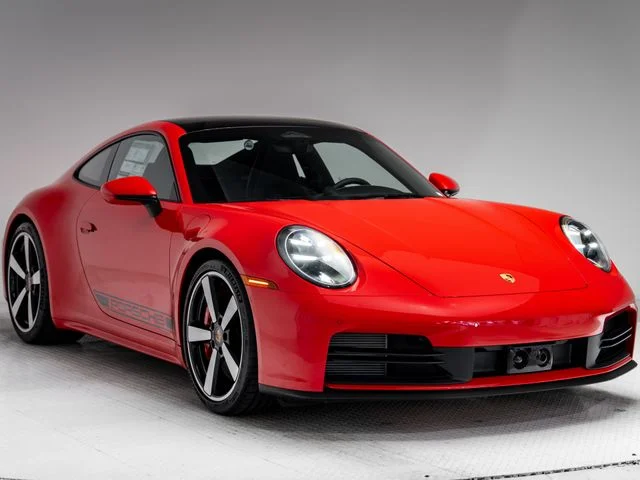 New 2026 Guards Red Porsche Carrera S image 34