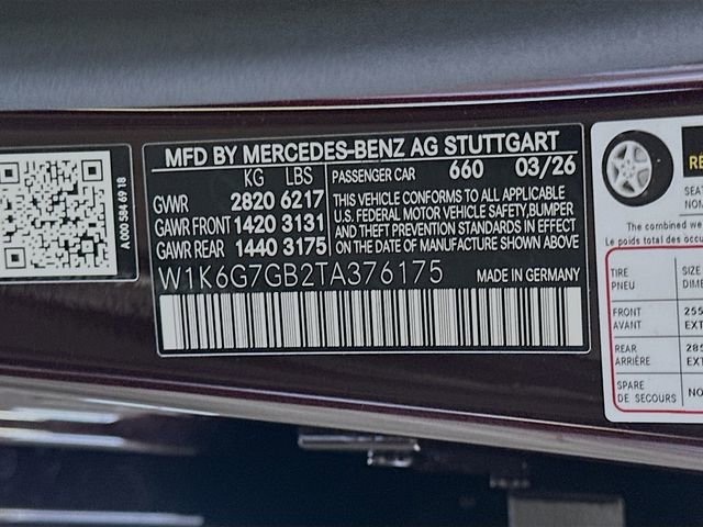 New 2026 MANUFAKTUR Rubellite Red Metallic Mercedes-Benz S 580 image 64