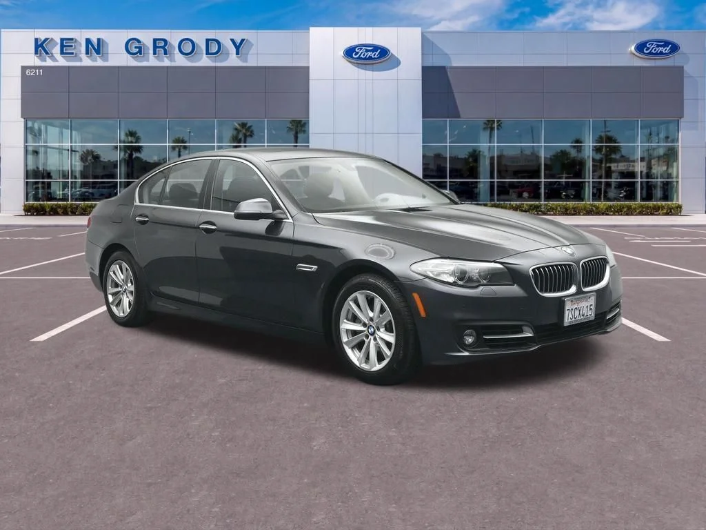 Used 2016 Gray BMW 528i image 1